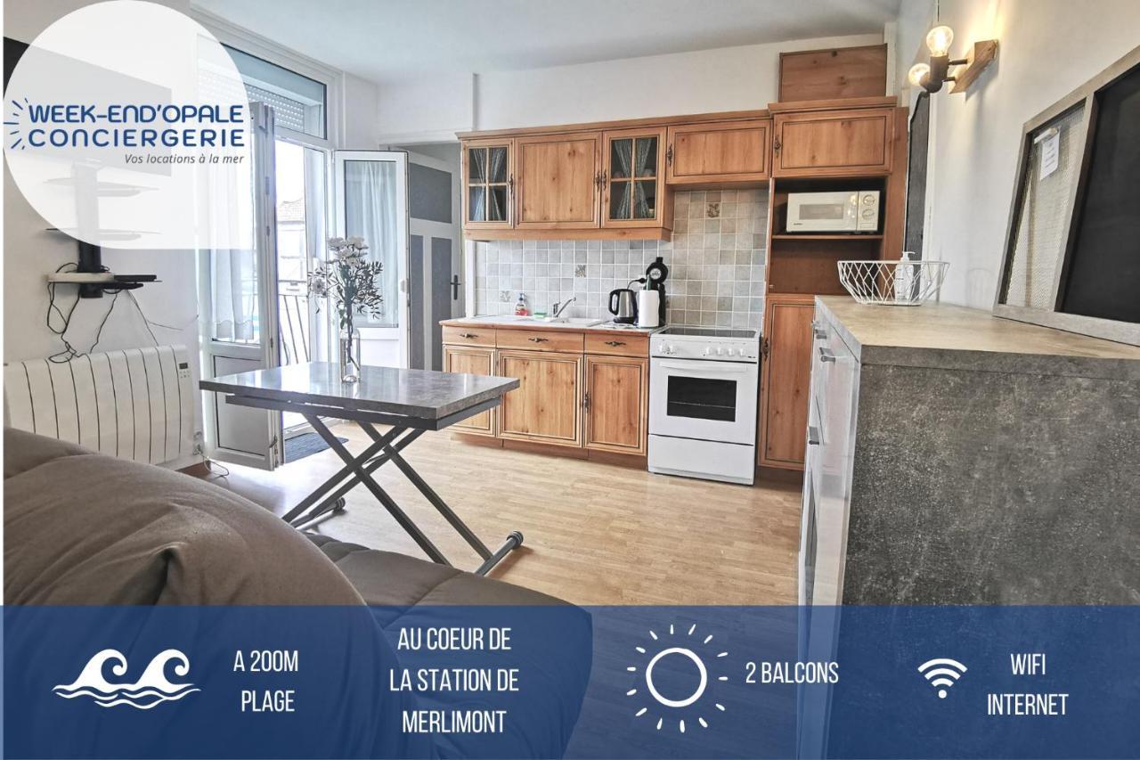 Appartement Le Bord De Plage Мерлимон Екстериор снимка